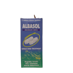 Albendazol albasol tab 1X2