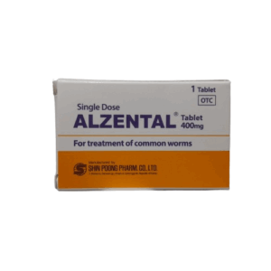 Albendazole alzental 400mg tab 1X1