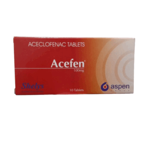 Aceclofenac acefen tab 1X10