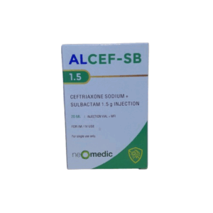 Ceftriaxone+Salbactam alcef-Sb 1.5G inj